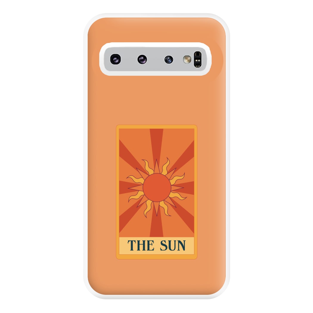 The Sun - Tarot Cards Phone Case for Galaxy S10 Plus