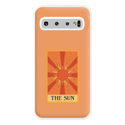 The Sun - Tarot Cards Phone Case for Galaxy S10 Plus