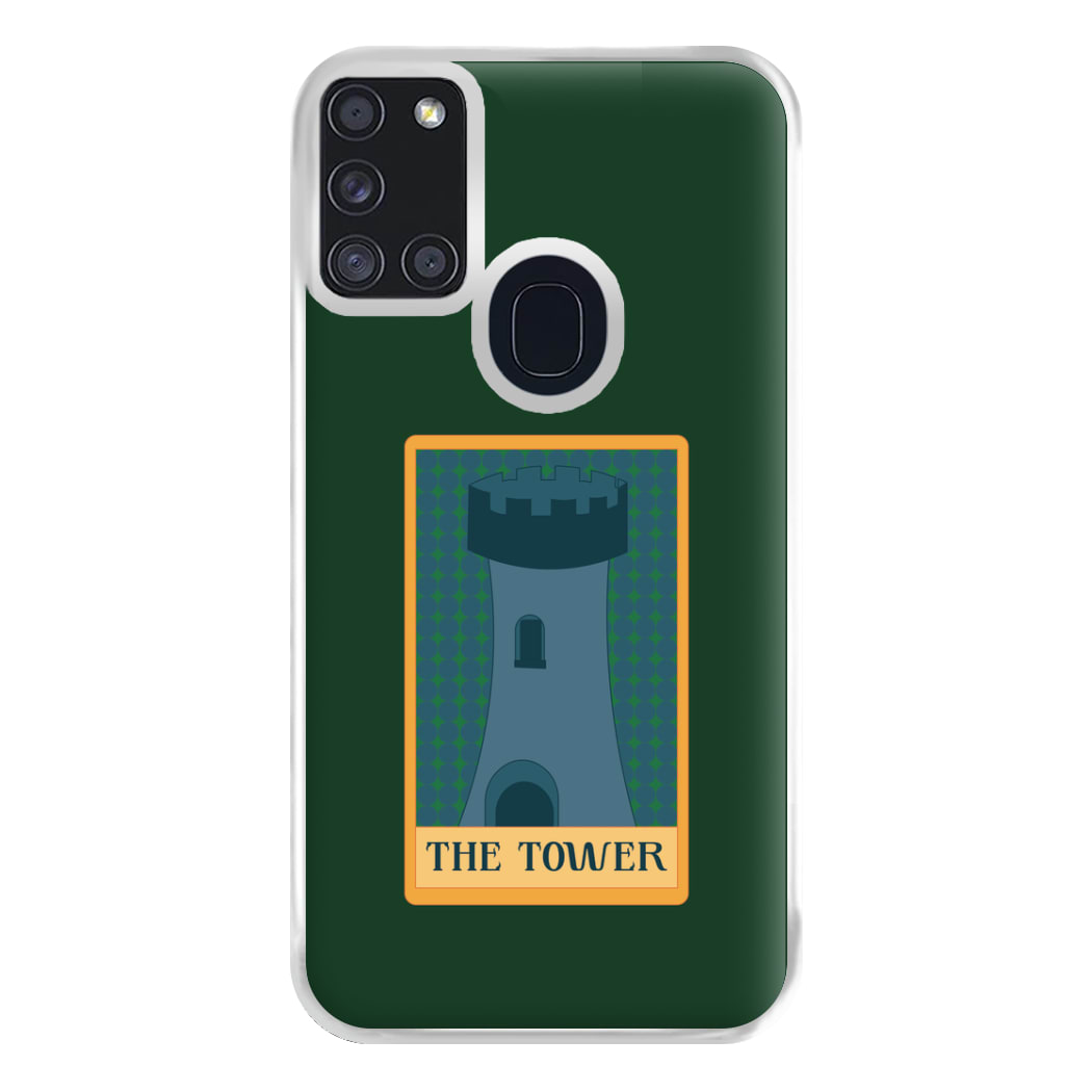 The Tower - Tarot Cards Phone Case for Galaxy A21s