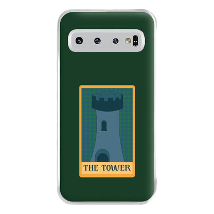 The Tower - Tarot Cards Phone Case for Galaxy S10 Plus