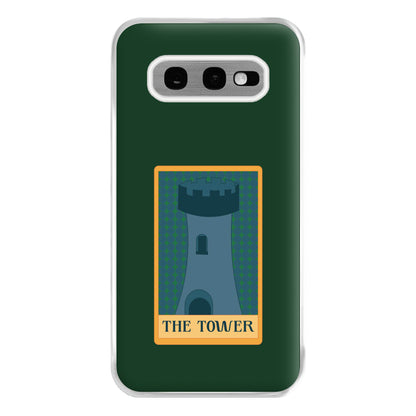 The Tower - Tarot Cards Phone Case for Galaxy S10e