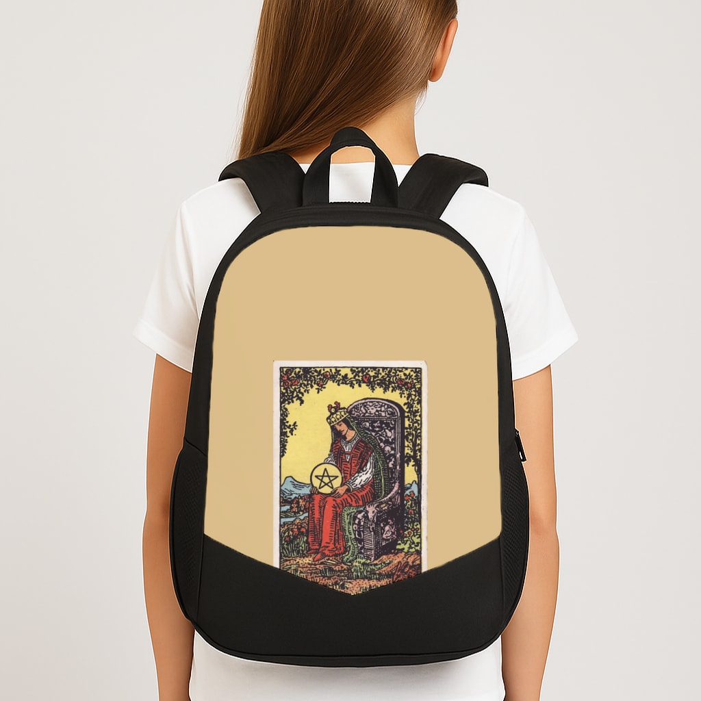 Tarot Card XIII Large School Bag