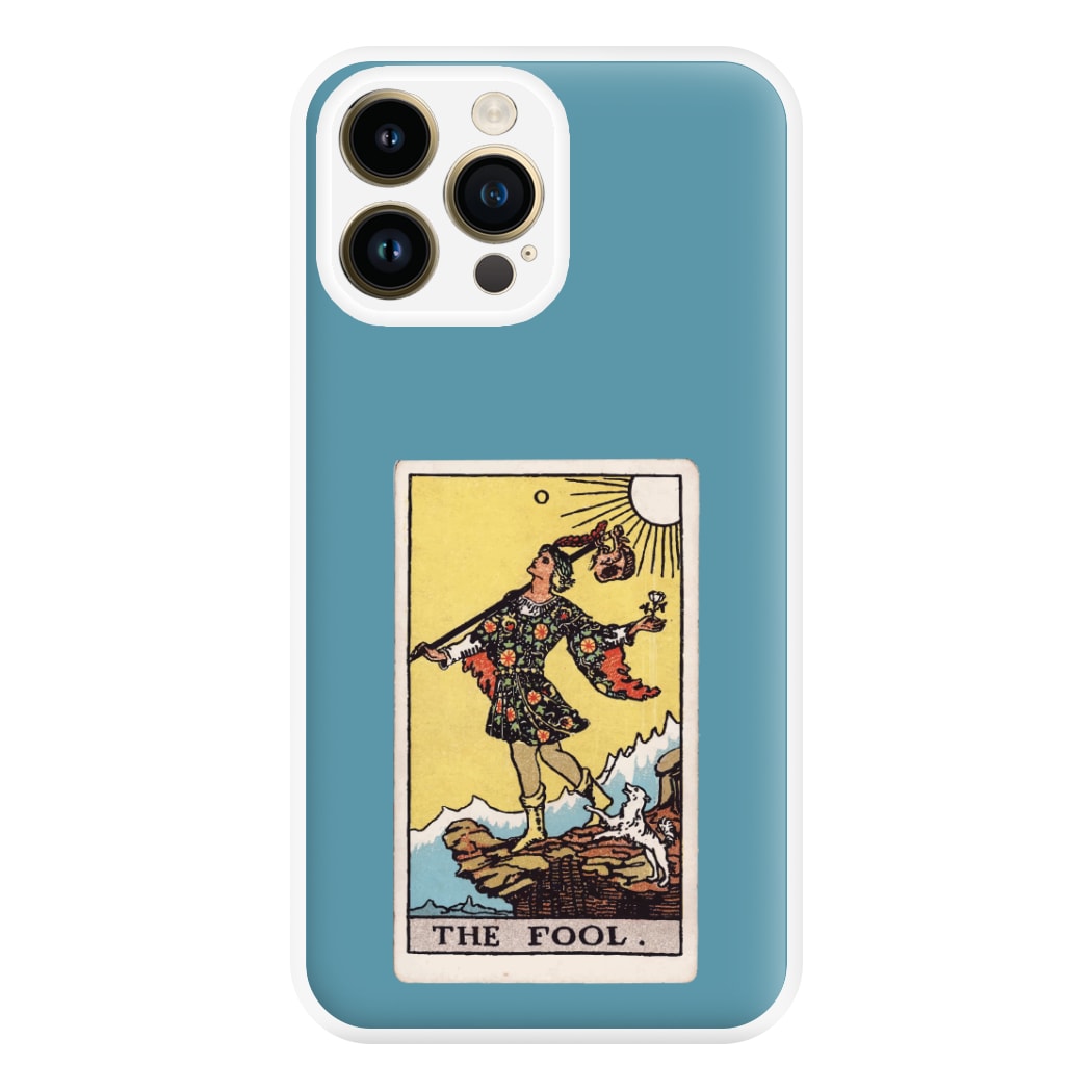 The Fool Tarot Card Phone Case for iPhone 14 Pro Max