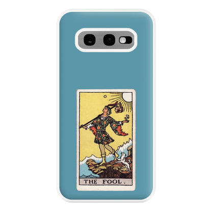 The Fool Tarot Card Phone Case for Galaxy S10e