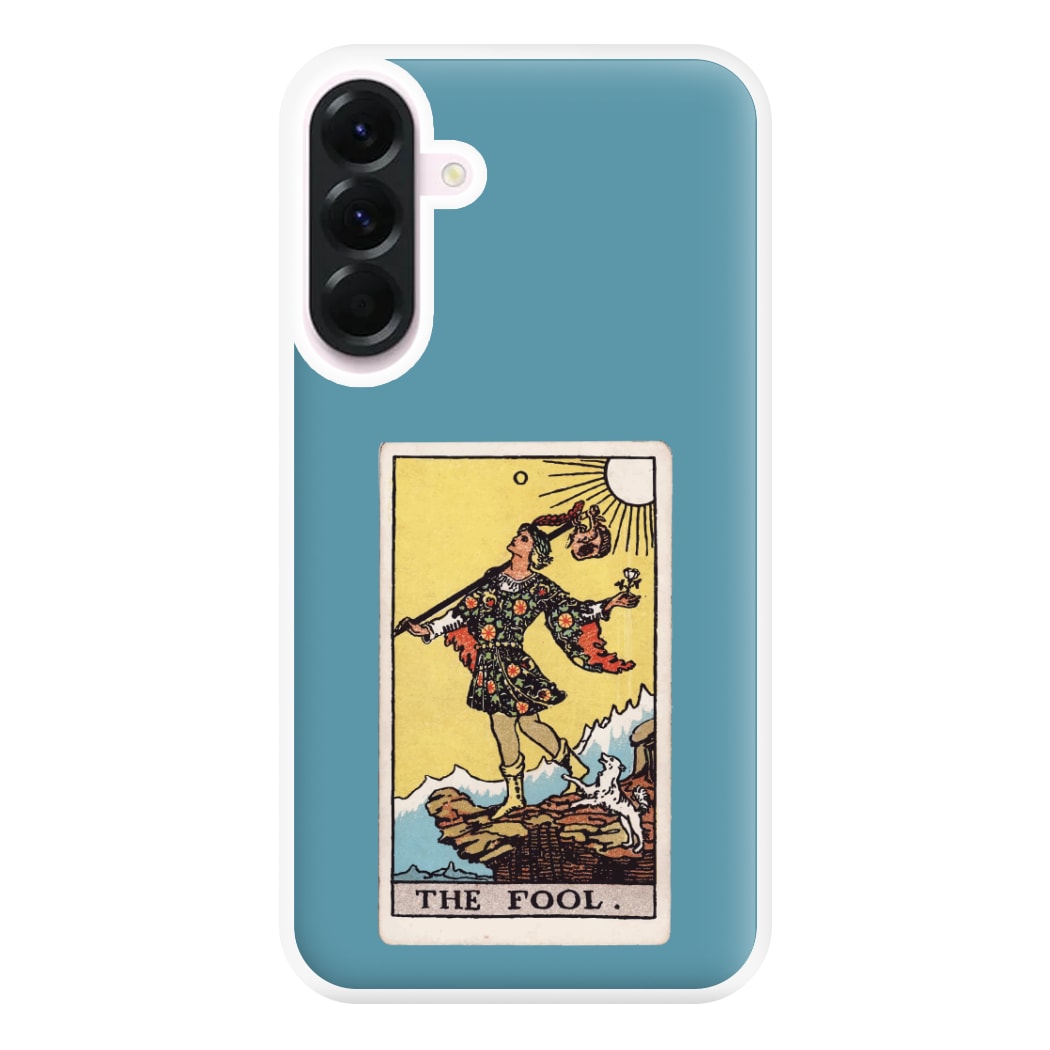 The Fool Tarot Card Phone Case for Galaxy A36