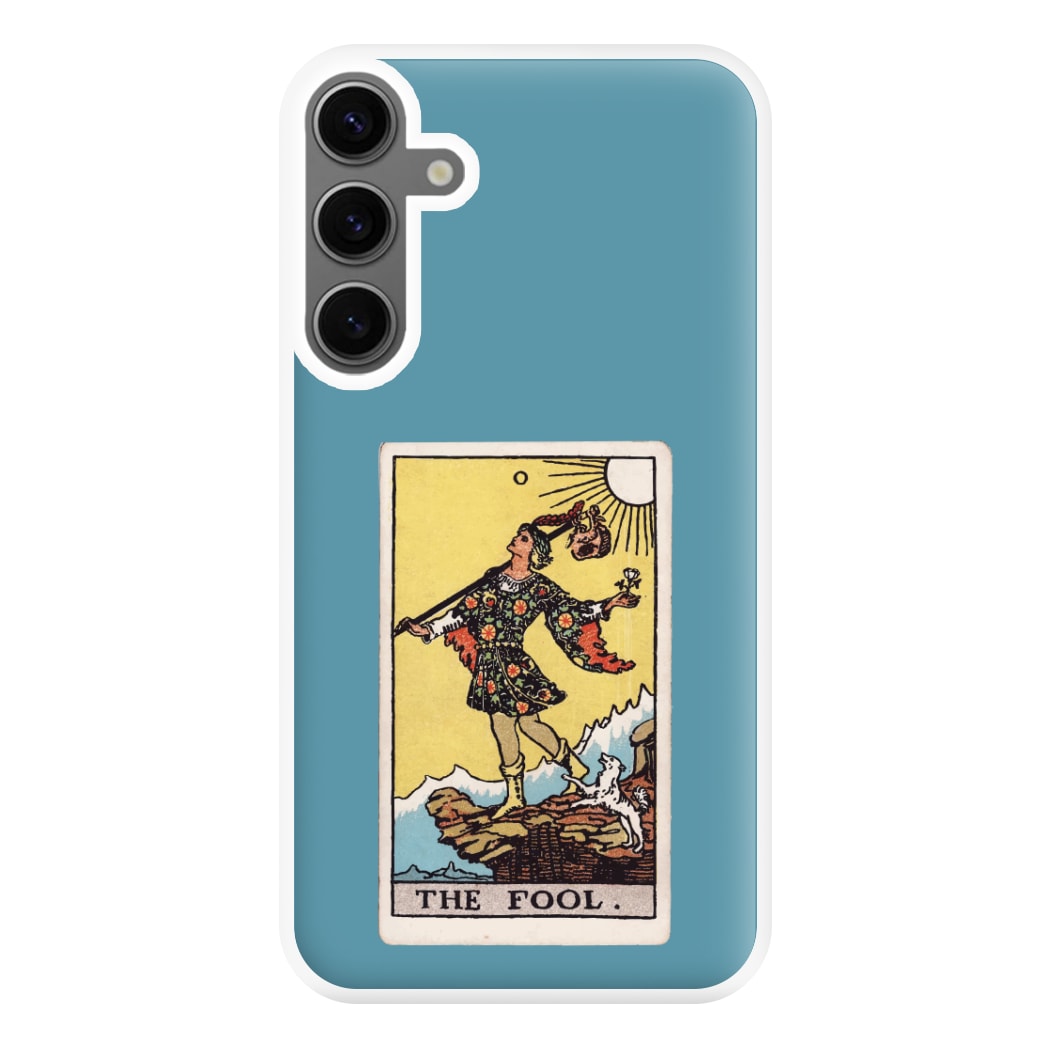 The Fool Tarot Card Phone Case for Galaxy S24FE