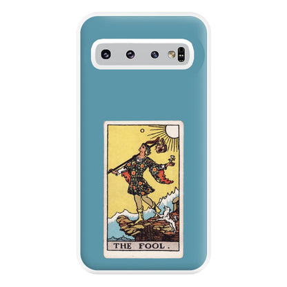The Fool Tarot Card Phone Case for Galaxy S10 Plus