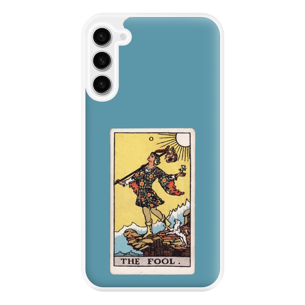 The Fool Tarot Card Phone Case for Galaxy S23FE