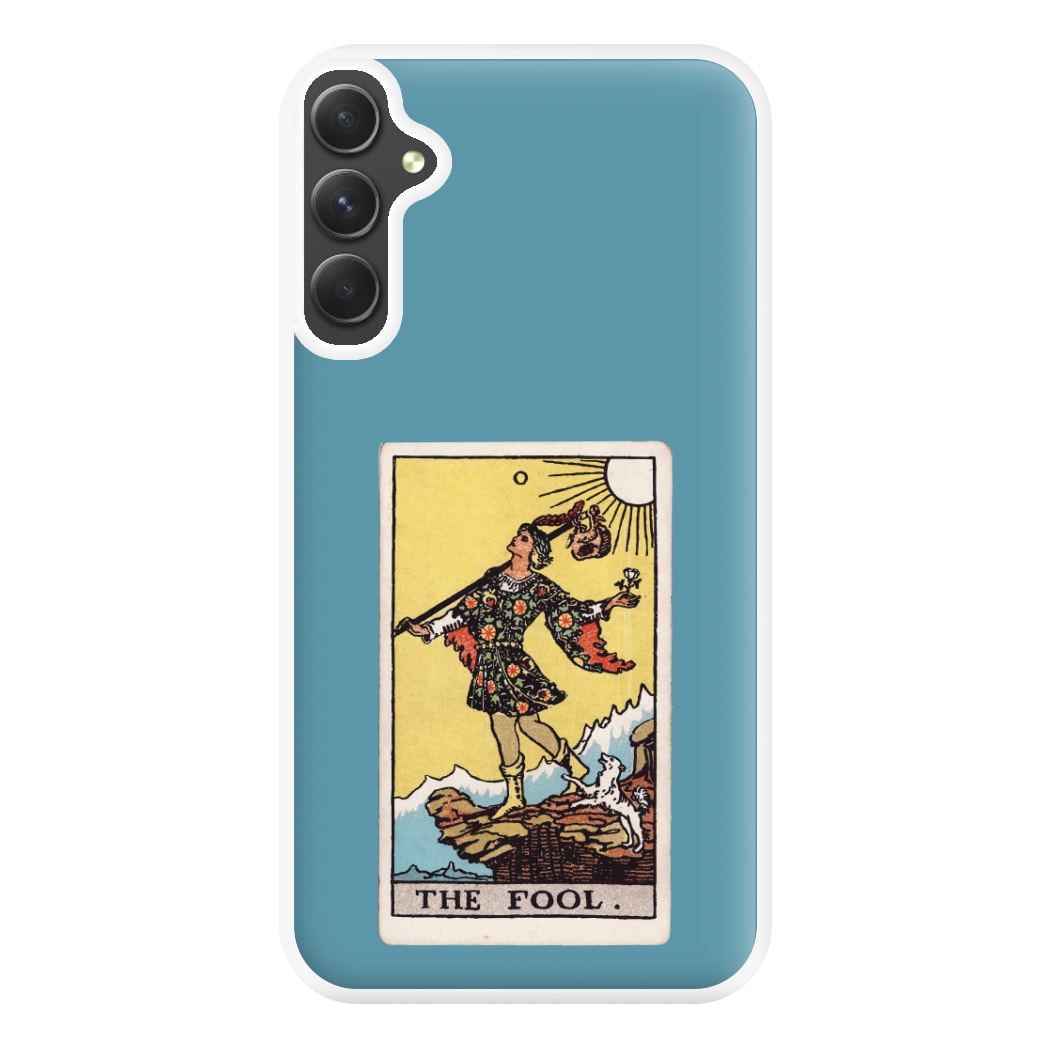 The Fool Tarot Card Phone Case for Galaxy A34