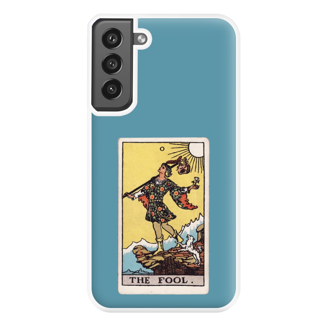 The Fool Tarot Card Phone Case for Galaxy S21FE