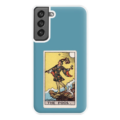 The Fool Tarot Card Phone Case for Galaxy S21FE