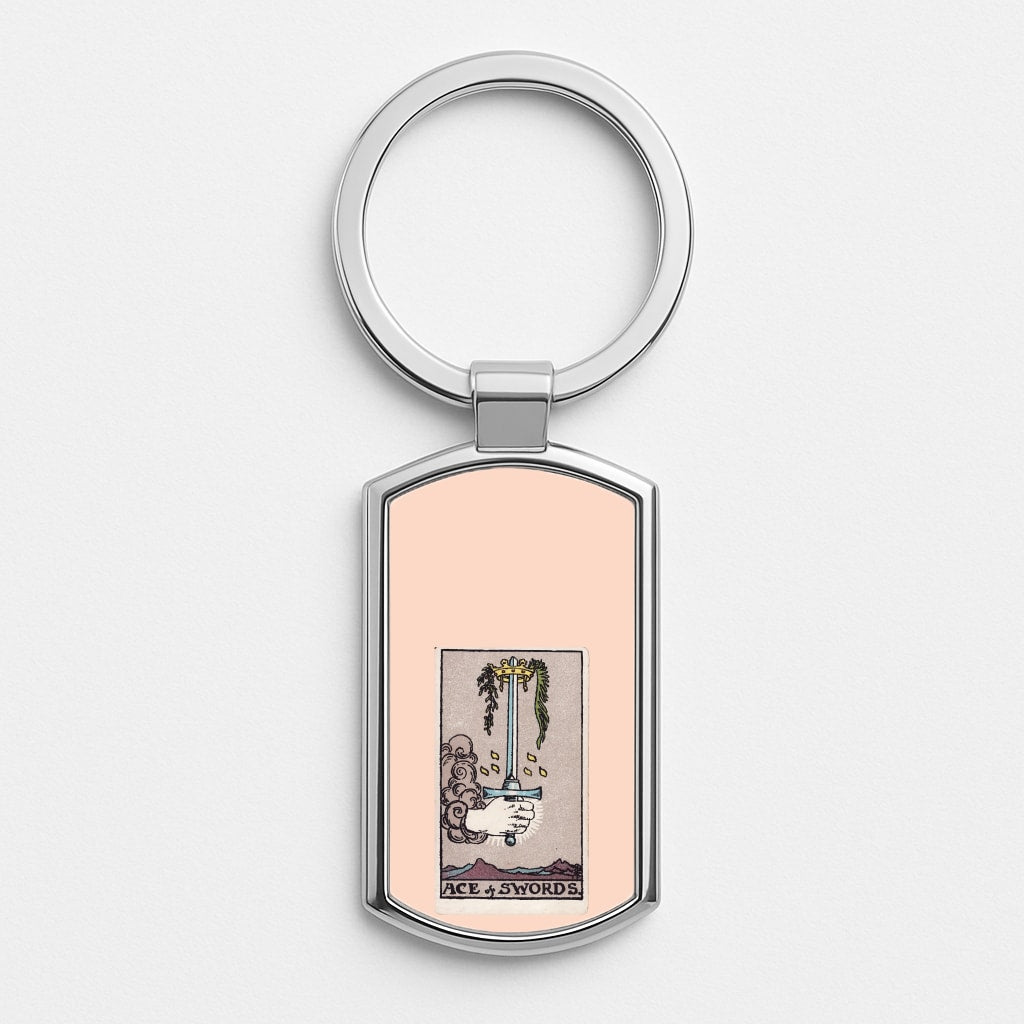 Tarot Card I Luxury Keyring