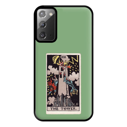 Tarot Card XVI Phone Case for Galaxy Note 20 Ultra