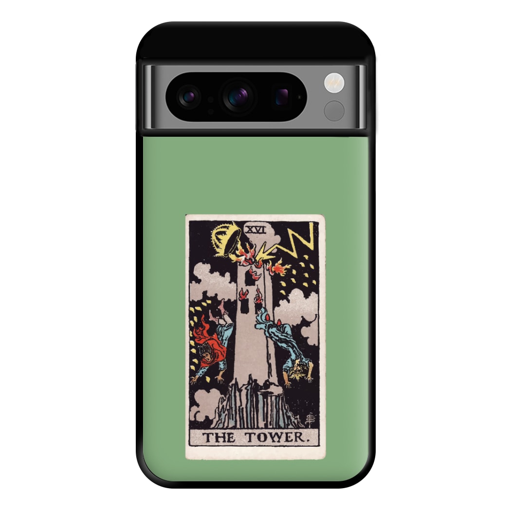 Tarot Card XVI Phone Case for Google Pixel 8 Pro