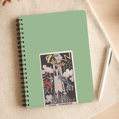 Tarot Card XVI Notepad