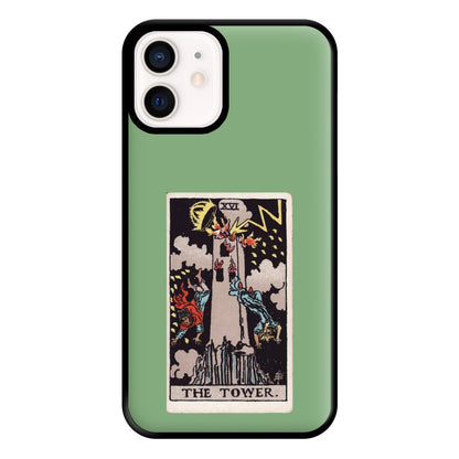 Tarot Card XVI Phone Case for iPhone 13 Mini