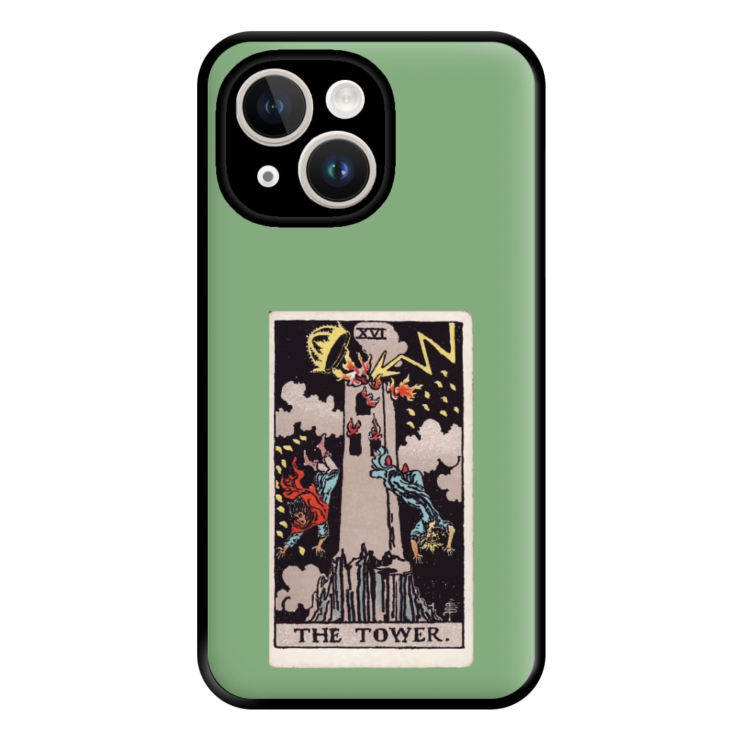 Tarot Card XVI Phone Case for iPhone 14 Plus