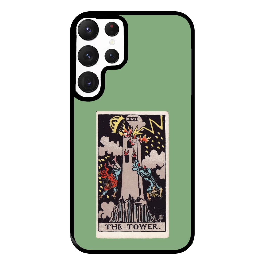 Tarot Card XVI Phone Case for Galaxy S22 Ultra