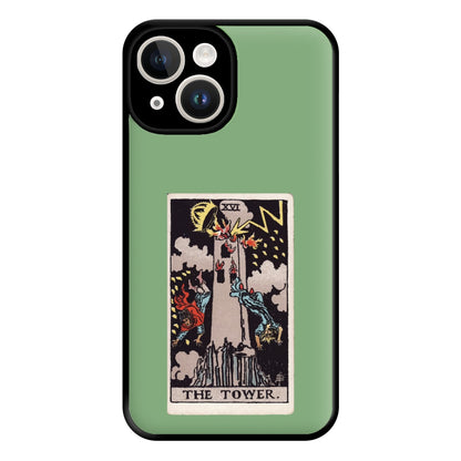Tarot Card XVI Phone Case for iPhone 14