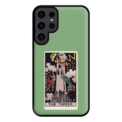 Tarot Card XVI Phone Case for Galaxy S23 Ultra