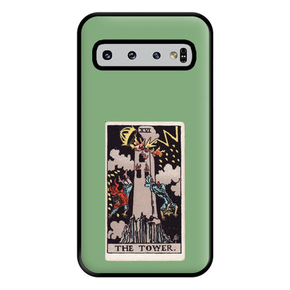 Tarot Card XVI Phone Case for Galaxy S10 Plus