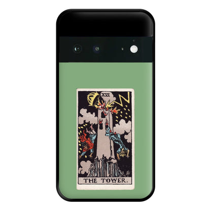 Tarot Card XVI Phone Case for Google Pixel 6a