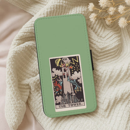 Tarot Card XVI Wallet Phone Case