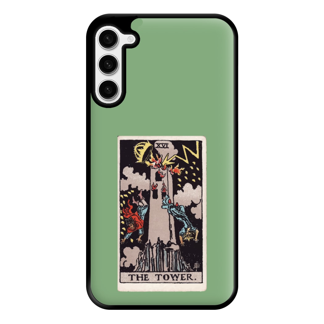 Tarot Card XVI Phone Case for Galaxy S23 Plus