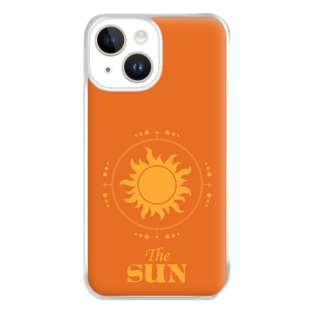 The Sun Orange Phone Case for iPhone 14