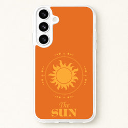 The Sun Orange Phone Case for Galaxy S26 Plus