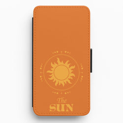 The Sun Orange Flip / Wallet Phone Case