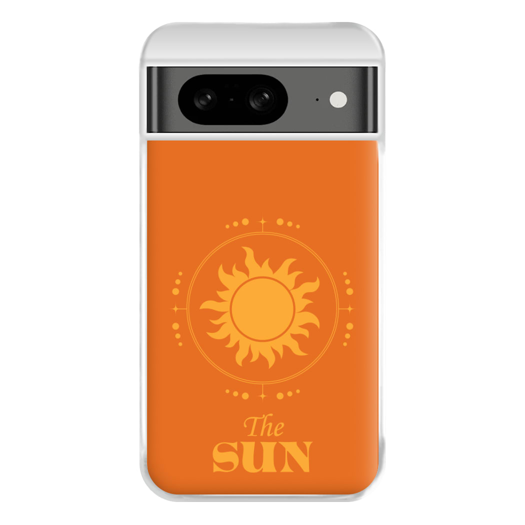 The Sun Orange Phone Case for Google Pixel 8