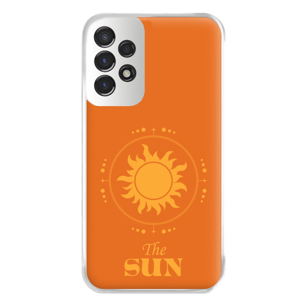 The Sun Orange Phone Case for Galaxy A53