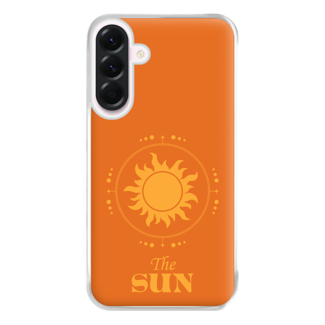 The Sun Orange Phone Case for Galaxy A36