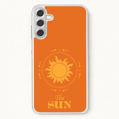The Sun Orange Phone Case for Galaxy A57