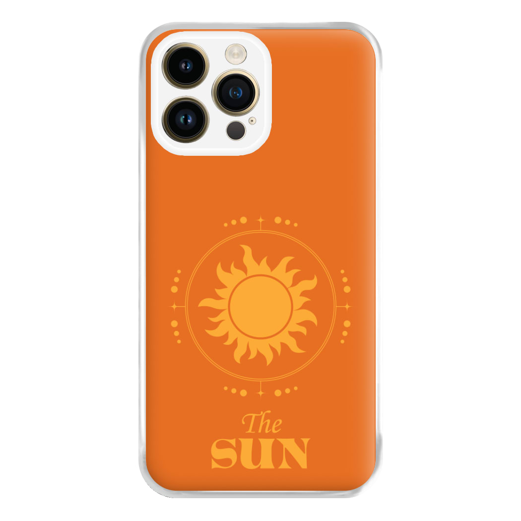 The Sun Orange Phone Case for iPhone 14 Pro Max