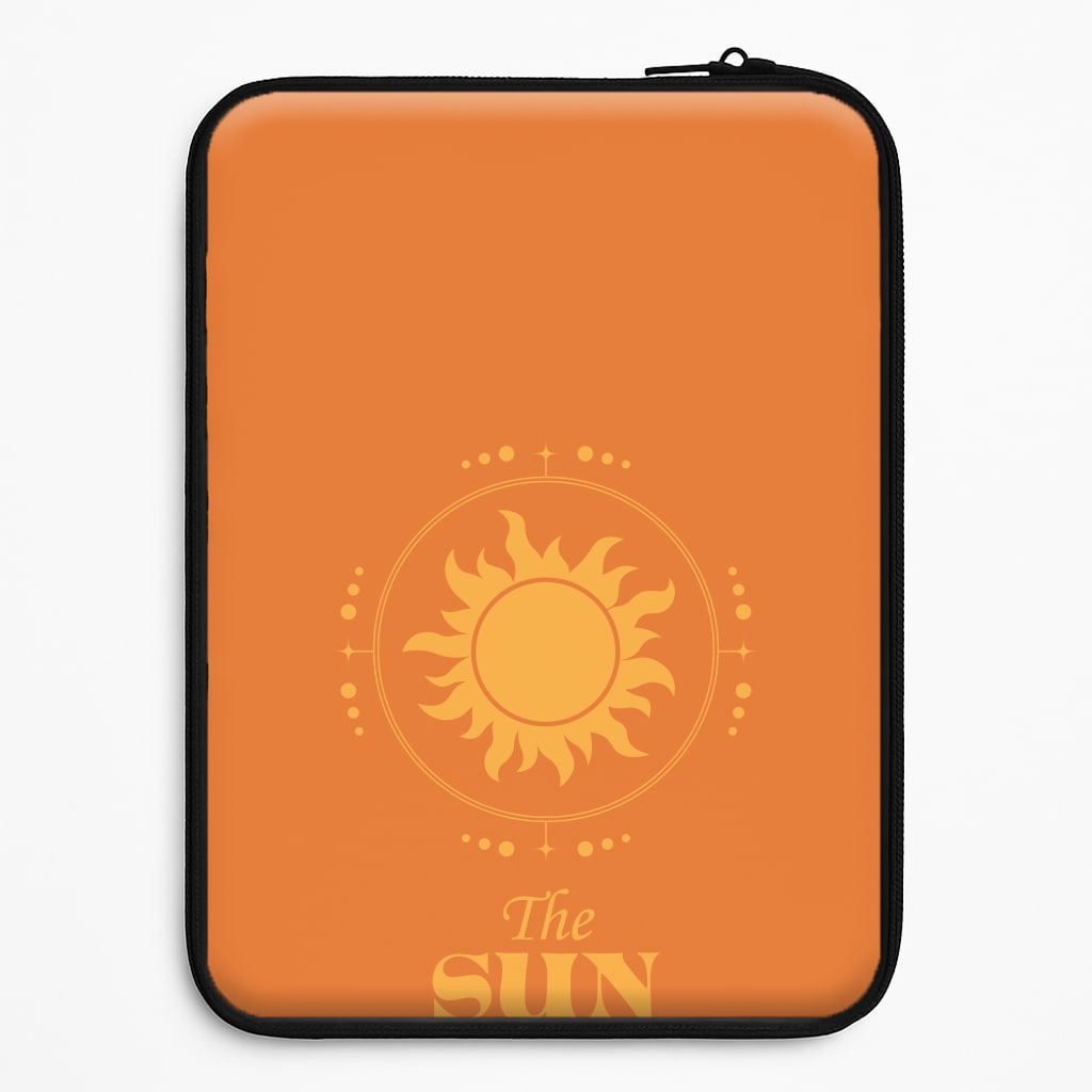 The Sun Orange Universal Laptop Sleeve