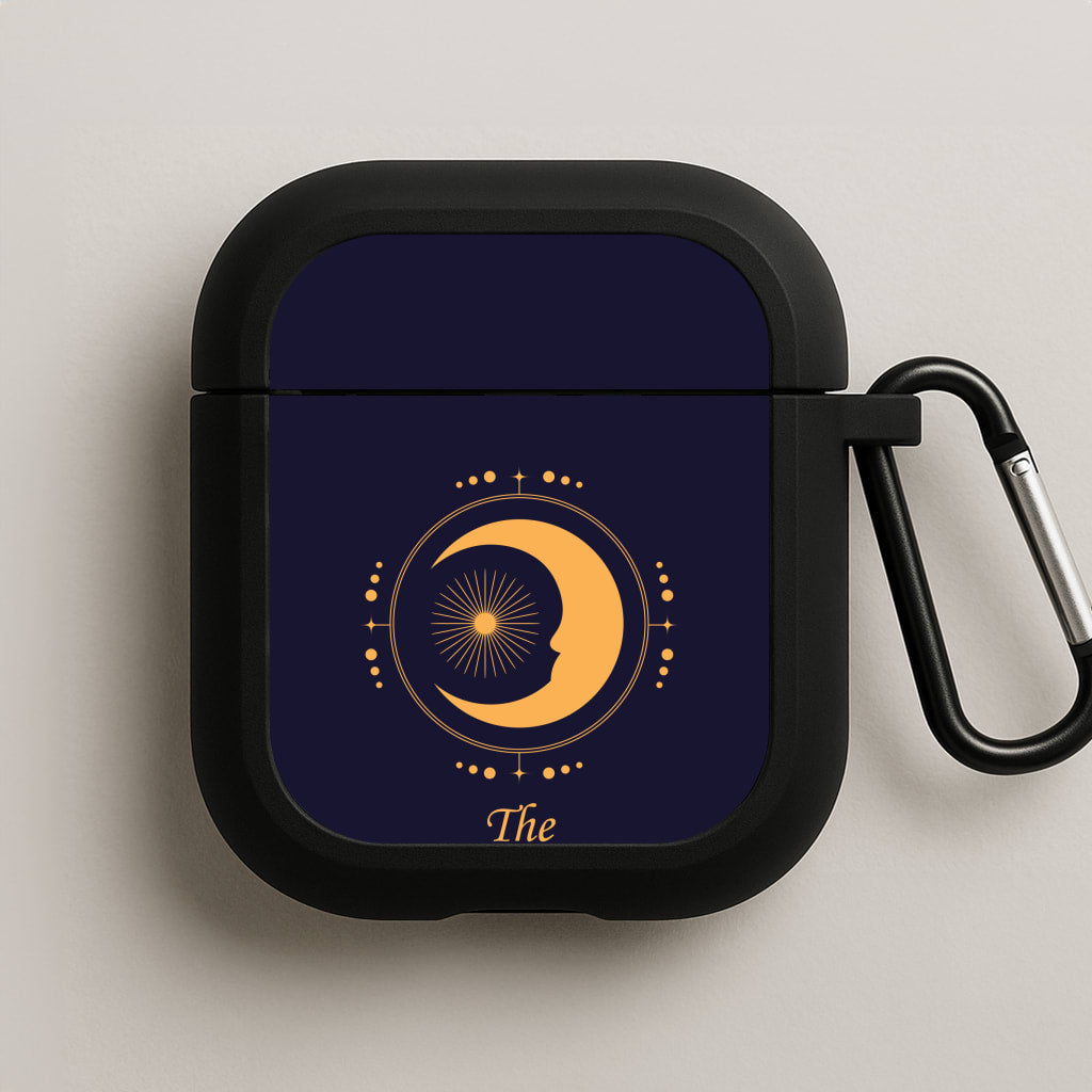 The Moon Dark Blue AirPods Case
