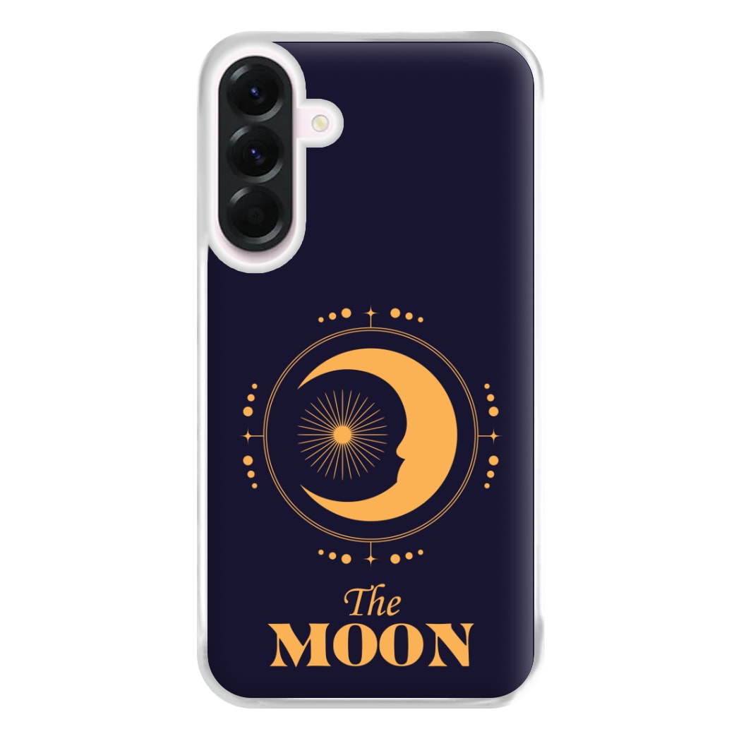 The Moon Dark Blue Phone Case for Galaxy A36
