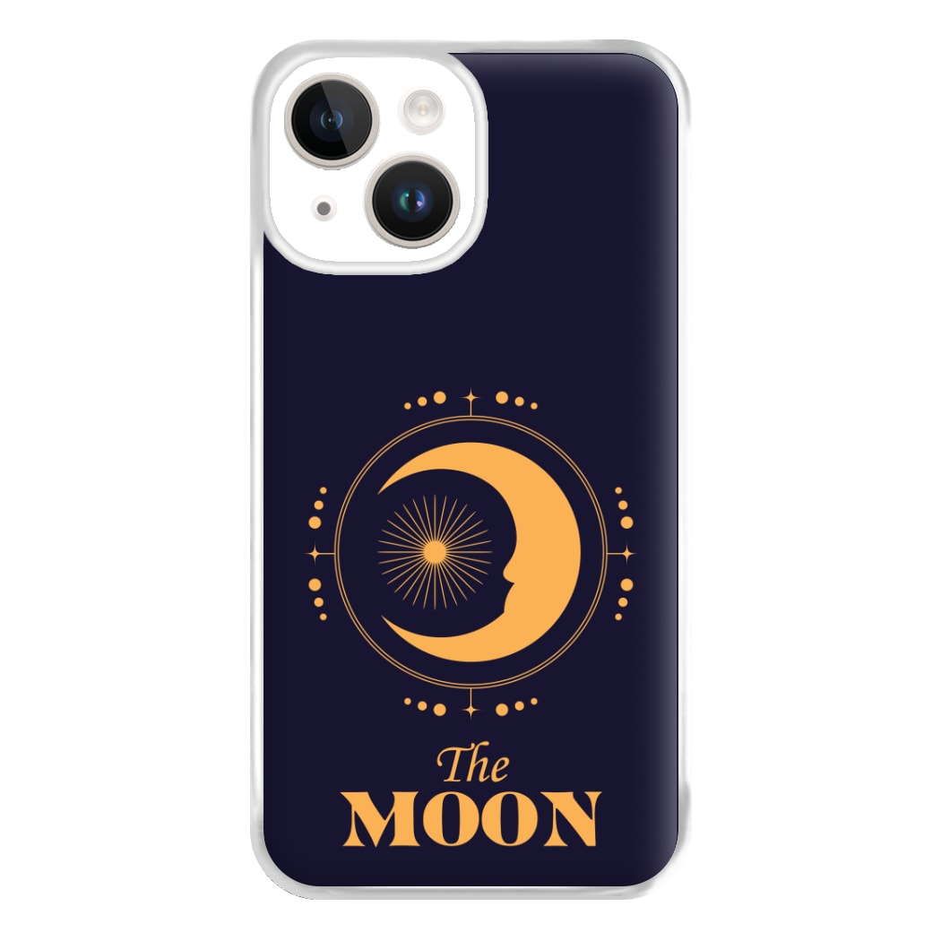 The Moon Dark Blue Phone Case for iPhone 14