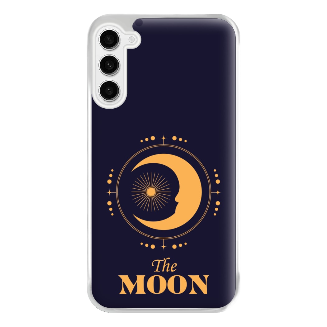 The Moon Dark Blue Phone Case for Galaxy S23FE
