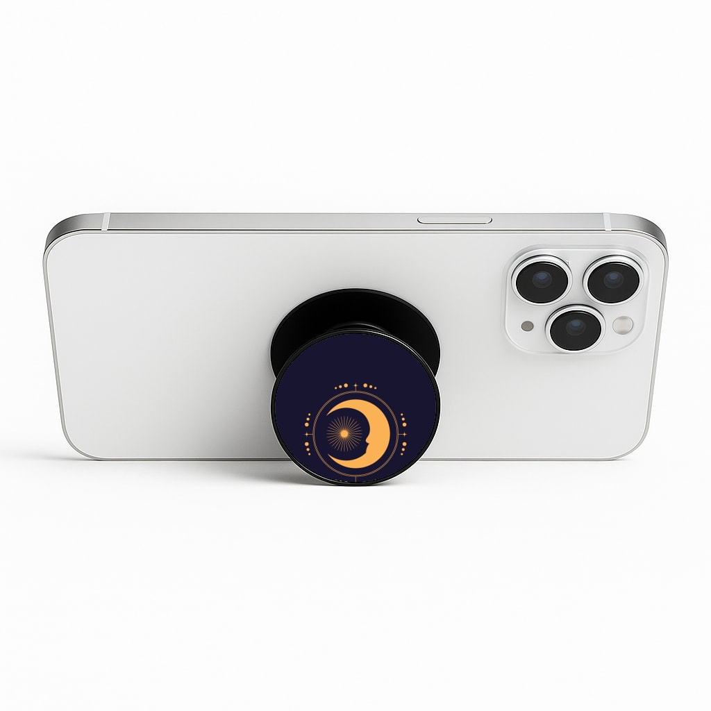 The Moon Dark Blue Phone Stand