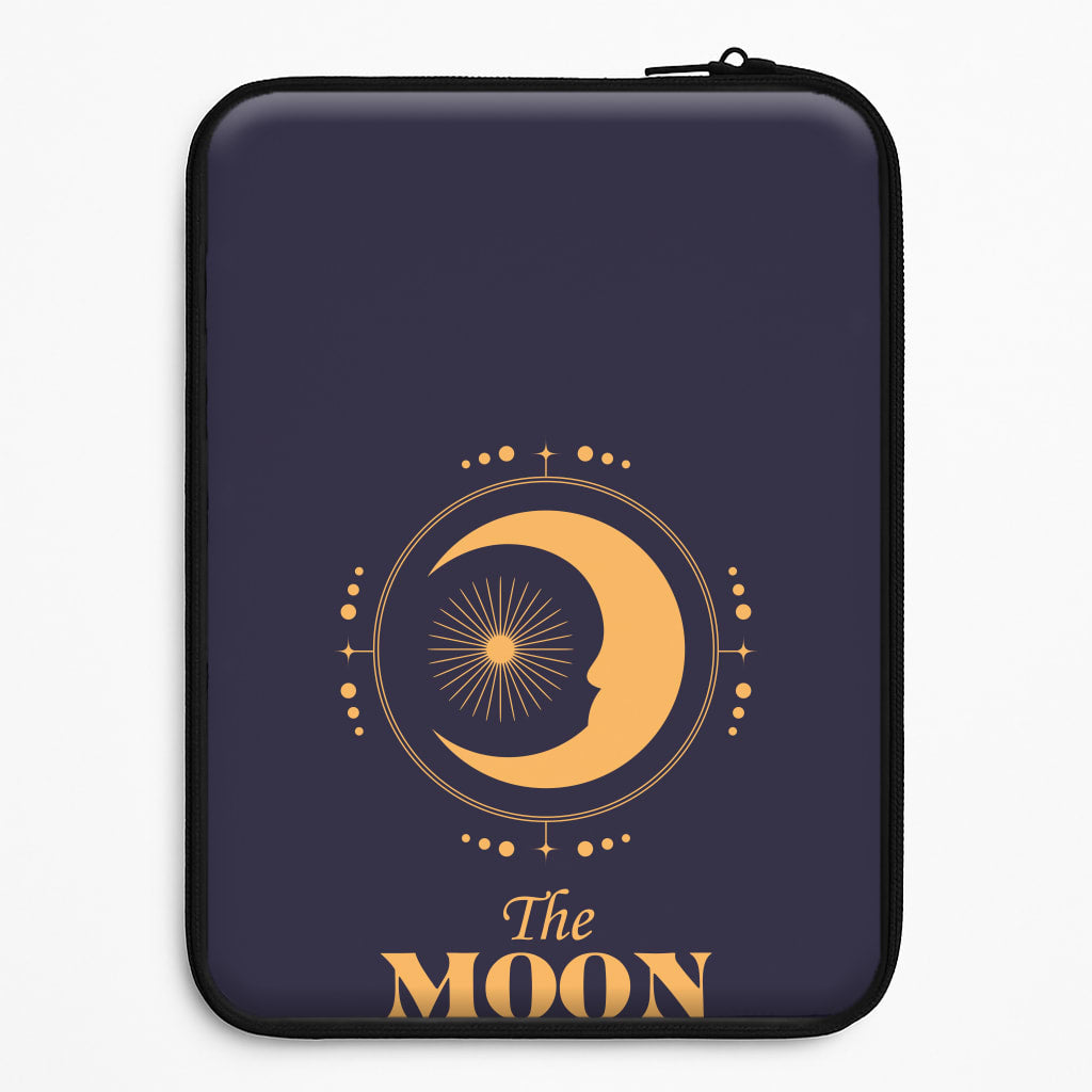 The Moon Dark Blue Universal Laptop Sleeve
