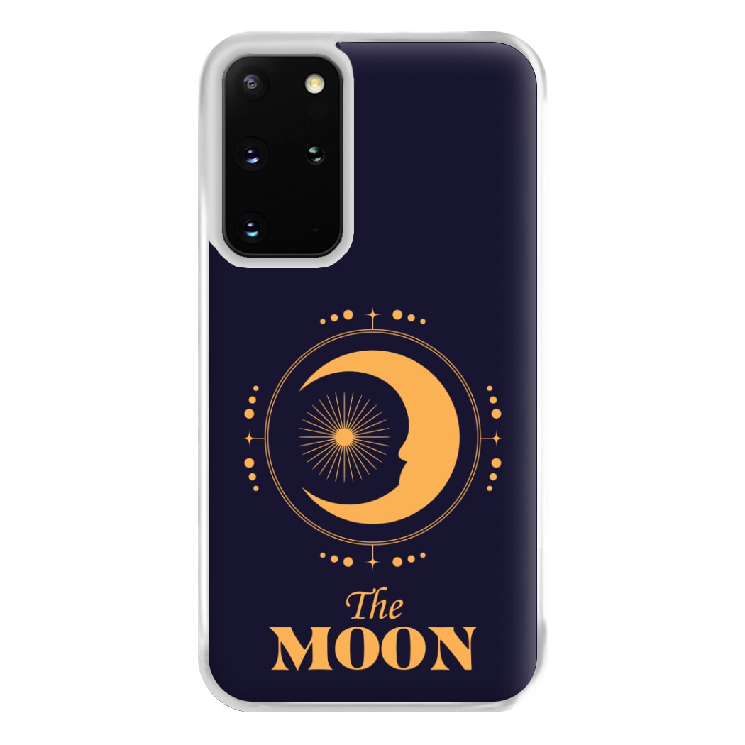 The Moon Dark Blue Phone Case for Galaxy S20 Plus