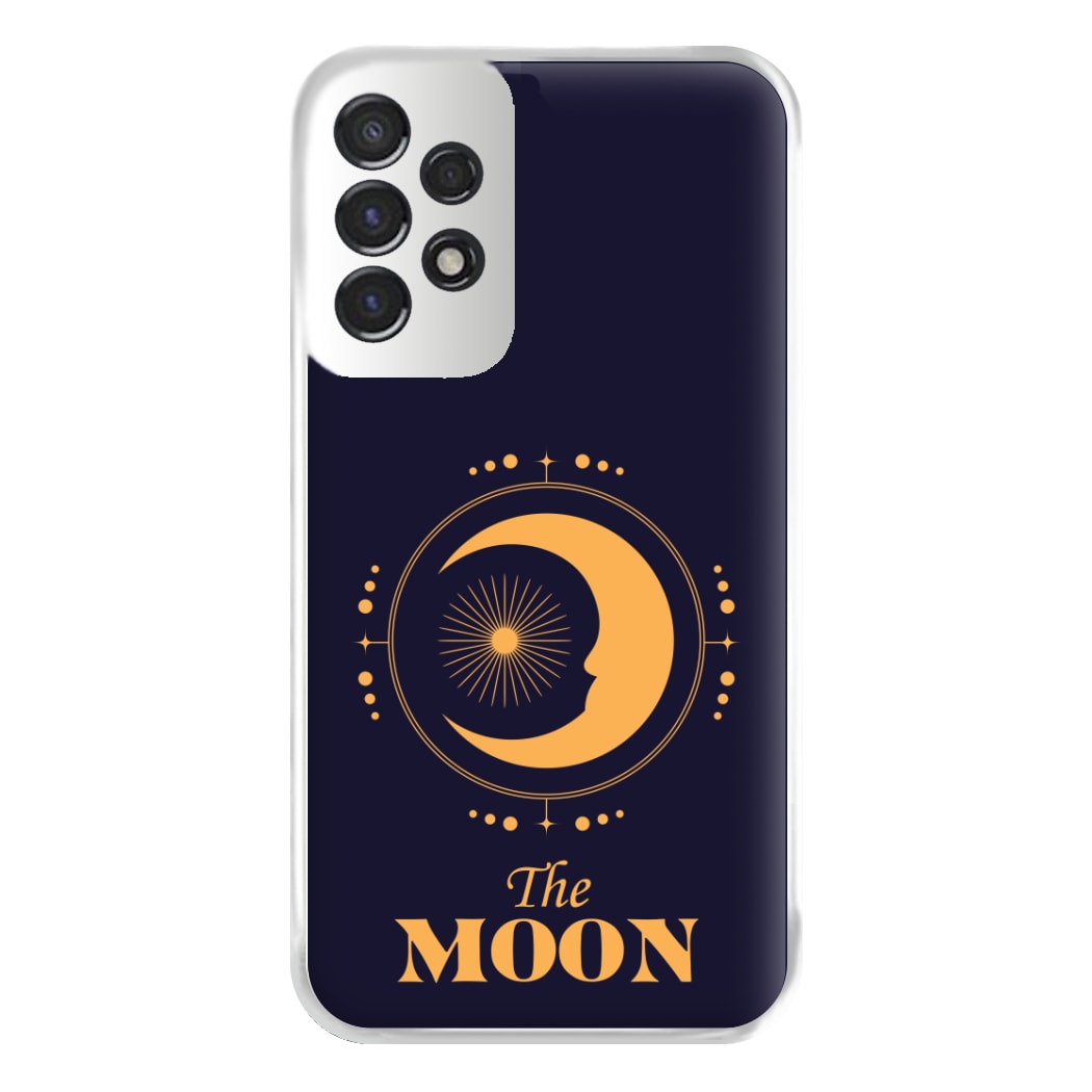 The Moon Dark Blue Phone Case for Galaxy A53