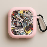 Tarot Cards Collage Pattern AirPods Case 4