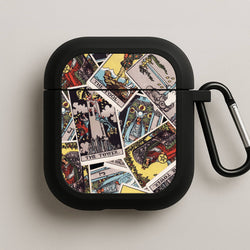 Tarot Cards Collage Pattern AirPods Case