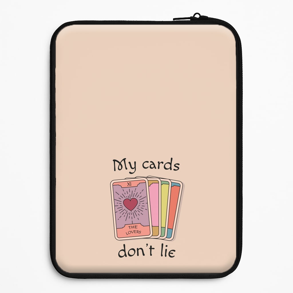 My Cards, Don't Lie Universal Laptop Sleeve