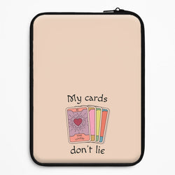 My Cards, Don't Lie Universal Laptop Sleeve