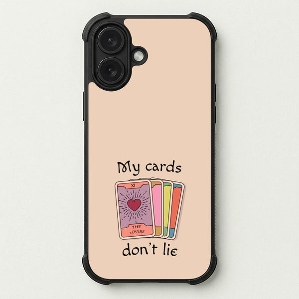 My Cards, Don't Lie Phone Case — Bumper case